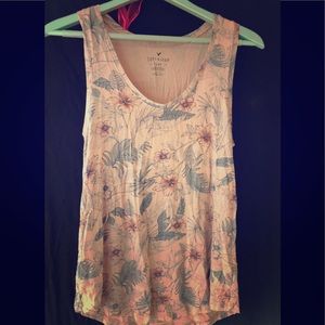 Light pink floral tank
